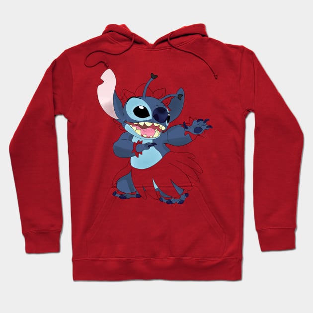 dancing stitch Hoodie by ChibiLevi